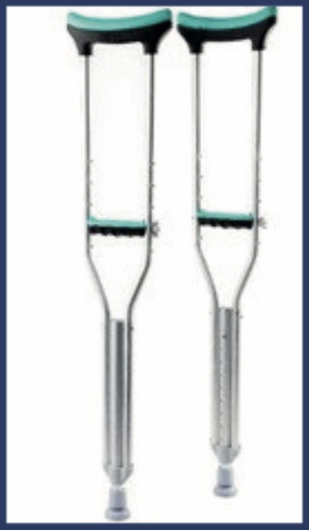 Axillary Crutch — Scanda Enterprises, medical supplies Moosapet Hyderabad